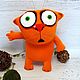 He first started! Soft toys cats by Vasya Lozhkin. Stuffed Toys. Dingus! Funny cats and other toys. Online shopping on My Livemaster.  Фото №2