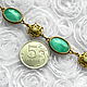 Star Amulet bracelet, Accessocraft, USA, ,60s, Beijing glass. Vintage bracelets. Rarities. My Livemaster. Фото №5