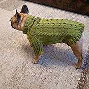 Зоотовары handmade. Livemaster - original item Sweater for French bulldog/pug (different color). Handmade.