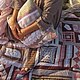 Заказать Коврик лоскутный "Изморозь". Наталия Пьянова (nataliapjanova). Ярмарка Мастеров. . Пледы Фото №3