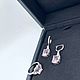Винтаж: Серьги Graff из серебра. Серьги винтажные. silver-store. Интернет-магазин Ярмарка Мастеров.  Фото №2