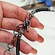 КОЛЬЕ "Валькирия" синий в серебре с Львом. Колье. BroshPoli&Jewelry Эксклюзив от Елены. Ярмарка Мастеров.  Фото №5