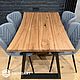 Заказать Стол обеденный из массива с живым краем. BaumbArt Furniture. Ярмарка Мастеров. . Столы Фото №3