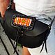 Черная кожаная сумочка "Hmong Black", Классическая сумка, Лиссабон,  Фото №1