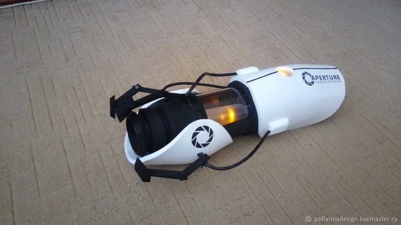 Портальная пушка, Портал ган, Portal gun в интернет-магазине Ярмарка  Мастеров по цене 10500 ₽ – JL6SWRU | Сувенирное оружие, Краснодар -  доставка по России