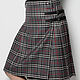 Kilt grey half-wool, Skirts, Pushkino,  Фото №1