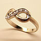 Ring Infinity 925 sterling Silver. Rings. Zoloto Master. My Livemaster. Фото №4