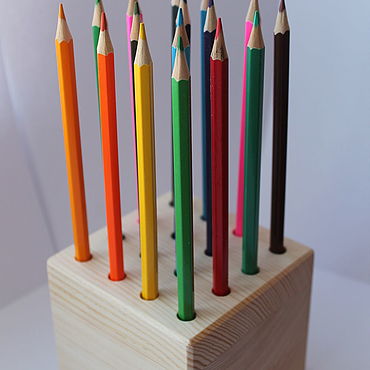 Подставка для карандашей: наведем порядок на письменном столе