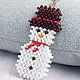 Copy of Copy of Keychain "Snowflake". Key chain. Kroshka Bijou. My Livemaster. Фото №5