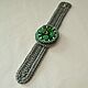  Вязаные часы Rolex. Часы наручные. Hand & Soul. Ярмарка Мастеров.  Фото №6