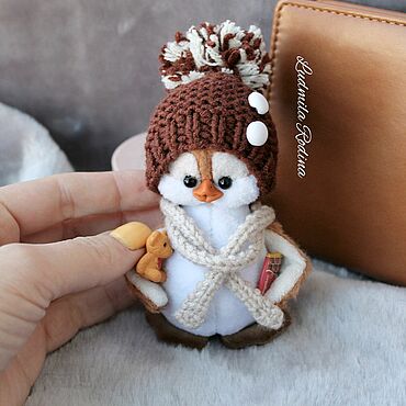 Куклы и игрушки ручной работы. Ярмарка Мастеров - ручная работа Подарки ручной работы, Пингвиненок Оливер.. Handmade.