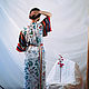 Kimono flowers. Robes. designer Alexandra Machalska. Online shopping on My Livemaster.  Фото №2