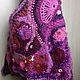 Order Shawl crocheted ' lilac '. asmik (asmik). Livemaster. . Shawls Фото №3