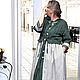 Пальто летнее Зеленое. Пальто. Татьяна Тябут (bohospb). Ярмарка Мастеров.  Фото №4