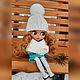 Вязаный комплект одежды для куклы Блайз (Blythe). Одежда для кукол. Игрушки от Танюшки.. Интернет-магазин Ярмарка Мастеров.  Фото №2