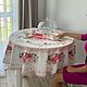Роузи скатерть на круглый стол в 2 размерах. Скатерти. Atalena-Home. Ярмарка Мастеров.  Фото №5