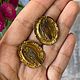 Винтаж: Винтажные клипы с камеями. Серьги винтажные. Vintage.trinket. Ярмарка Мастеров.  Фото №4