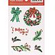 Paper stickers 'Christmas wreath', 11 x 18 cm. Gift wrap. Home&Decor. Online shopping on My Livemaster.  Фото №2