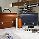 290 -- Портфель из тёмно-синей кожи. Портфель. OSIPOFF_BAGS. Ярмарка Мастеров.  Фото №14