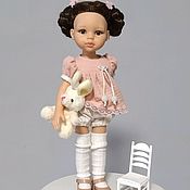 Текстильная кукла -малышка.Алина
