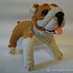 Bulldog Athena. The toy is made of wool. Felted Toy. colorlight (colorlight). My Livemaster. Фото №4