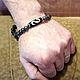 Charm bracelet made of natural stones with a bead JI money hook, Bead bracelet, Tuchkovo,  Фото №1