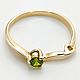 Кольцо золотое с демантоидом. Арт. К3622. Кольца. Ангелика (demantoid). Ярмарка Мастеров.  Фото №6