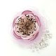 Ice rose. Brooch - handmade flower. Brooches. ms. Decorator. Online shopping on My Livemaster.  Фото №2