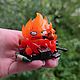 3D фигурка Кальцифер Ходячий замок calcifer. Статуэтка. Антонина (happyfingers). Ярмарка Мастеров.  Фото №7
