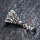 Shuttlecock, silver pendant on the theme of badminton. Pendants. Trinkki. Online shopping on My Livemaster.  Фото №2