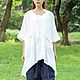 White shirt for women. Blouses. Buykud. Online shopping on My Livemaster.  Фото №2
