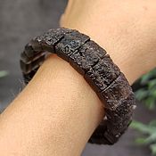 Украшения handmade. Livemaster - original item Women`s bracelet made of natural stones gray moldavite tektite Thailand. Handmade.