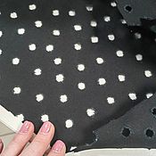 Материалы для творчества handmade. Livemaster - original item Fabric: Thick cotton with holes. Handmade.