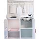 Children's play Kitchen 110 cm MDF with light in the oven. Doll furniture. Big Little House. Ярмарка Мастеров.  Фото №4