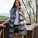 fur vest silver fox, Fur Coats, Pyatigorsk,  Фото №1