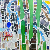 Картины и панно handmade. Livemaster - original item Mosaic. Triptych. Through thorns to the sun. Handmade.