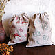 Linen bags for storing mushrooms, herbs, Bags, Vladimir,  Фото №1
