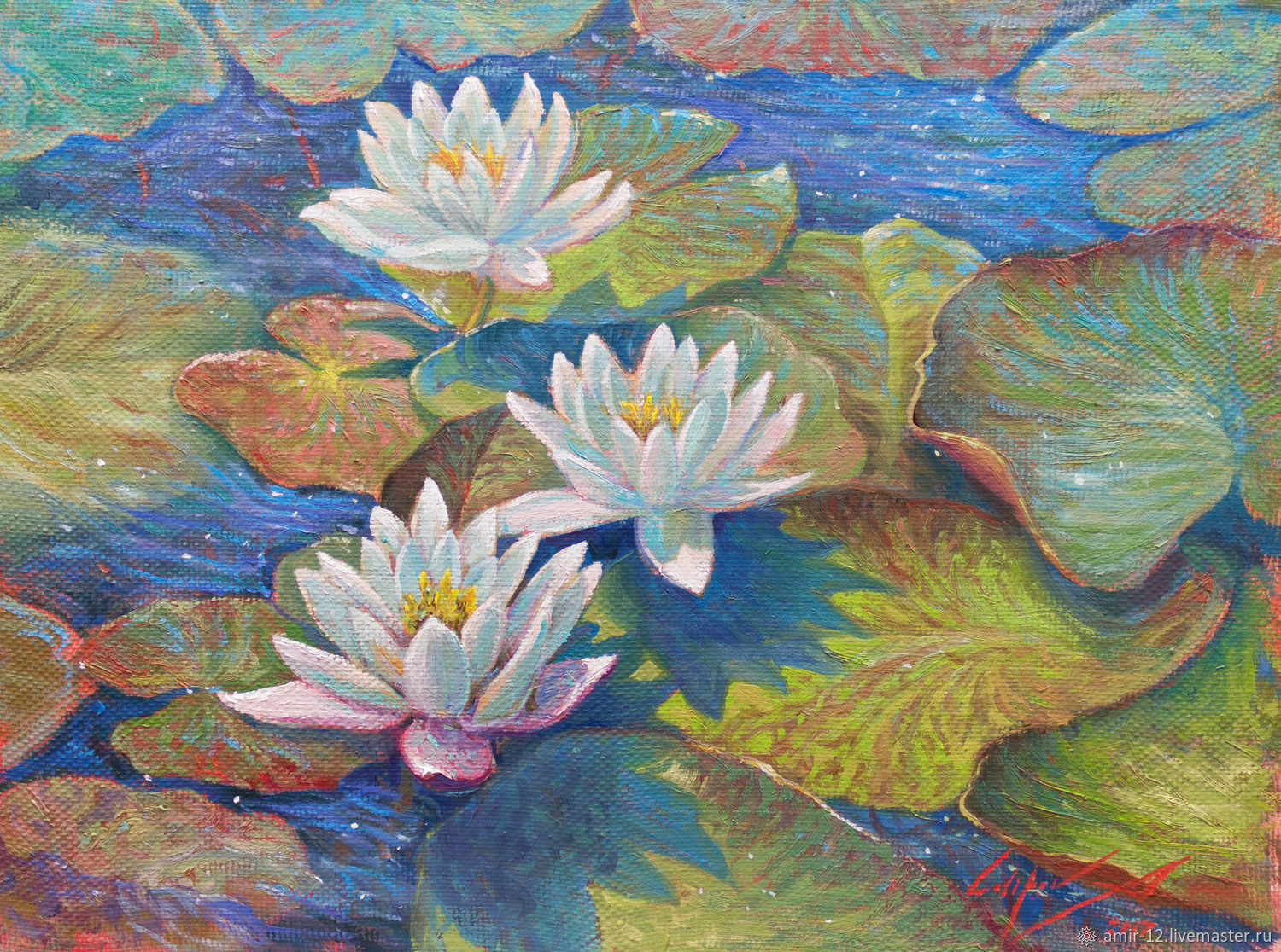 Water lilies картина кто нарисовал