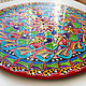 Round bright painting 'Kaleidoscope' Mosaic D 50 cm. Pictures. Art by Tanya Shest. My Livemaster. Фото №4