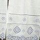 Linen curtains 2 pcs. with embroidery Ivanovo stitch No. №3. Curtains1. flax&lace. Online shopping on My Livemaster.  Фото №2