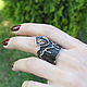 Ethnic Avant-garde Ring 925 Silver HB0100. Rings. Sunny Silver. Online shopping on My Livemaster.  Фото №2