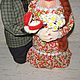 "Хочу с тобой, я жизнь свою прожить." Домовой и домовушка. Интерьерная кукла. Ольга Анисимова (anisol). Ярмарка Мастеров.  Фото №4
