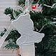 Кружевная подвеска Ангел, Новогодние сувениры, Локоть,  Фото №1