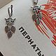  Серебряные серьги "Совушки". Серьги классические. СЕРЕБРО от Ирина Bosja. Интернет-магазин Ярмарка Мастеров.  Фото №2