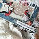 Order Sold!Card Feed the birds in winter. Merry Christmas. for the New year. svetafka-handmade. Livemaster. . Cards Фото №3