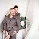Женская пижама из новогоднего набора"Год собаки". Костюмы. Александра Майская. Ярмарка Мастеров.  Фото №5