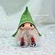 A gift for the New year: Gnome 'Miracle in the house'. Felted Toy. Natasha Maksimova. My Livemaster. Фото №6