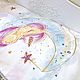Плед-покрывало Единорог на луне (подростковое). Покрывала. Dreams little Unicorn. Ярмарка Мастеров.  Фото №4