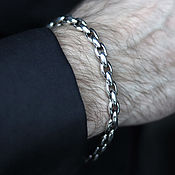 Украшения handmade. Livemaster - original item Bracelet of silver 925 unisex. Handmade.