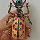 Винтаж: ВИНТАЖ СТИЛЬ Брошь Жук Скарабей. Броши винтажные. Vintage & Jewelry by Ev. Ivanovskaia. Ярмарка Мастеров.  Фото №8